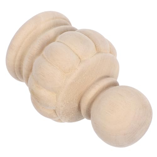 GLEAVI Ananas-Holz-Endstück: Treppenbaluster-Aufsatz, Möbel, unbehandeltes Massivholz, Endkappe, DIY, rustikales Handwerk, Endstück für die Inneneinrichtung, 12 x 7 cm GLEAVI Ananas-Holz-Endstück: Treppenbaluster-Aufsatz, Möbel, unbehandeltes Massivholz, Endkappe, DIY, rustikales Handwerk, Endstück für die Inneneinrichtung, 12 x 7 cm von GLEAVI
