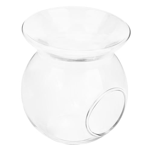 GLEAVI Aromalampe Teelichthalter Glas Duftöl Wärmer für Ätherische Öle Schlafzimmer Tischdeko Wohnzimmer Essentials Aromatherapie Stövchen Elegant und Transparent GLEAVI Aromalampe Teelichthalter Glas Duftöl Wärmer für Ätherische Öle Schlafzimmer Tischdeko Wohnzimmer Essentials Aromatherapie Stövchen Elegant und Transparent von GLEAVI