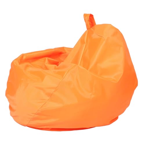 GLEAVI Bequemer Orange Sitzsack Bezug ohne Füllung Robustes Weiches Material für Entspannte Stunden Einsetzbar Lounger oder Sitzsack für Zuhause GLEAVI Bequemer Orange Sitzsack Bezug ohne Füllung Robustes Weiches Material für Entspannte Stunden Einsetzbar Lounger oder Sitzsack für Zuhause von GLEAVI