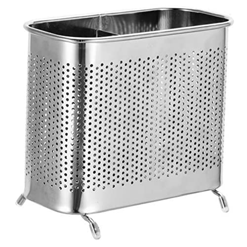 GLEAVI Besteckhalter Aus Edelstahl Essstäbchen-organizer Utensilienbehälter Für Küche Löffelabtropfhalter Besteckbox Mit Löchern Zum Trocknen Und Aufbewahren GLEAVI Besteckhalter Aus Edelstahl Essstäbchen-organizer Utensilienbehälter Für Küche Löffelabtropfhalter Besteckbox Mit Löchern Zum Trocknen Und Aufbewahren von GLEAVI