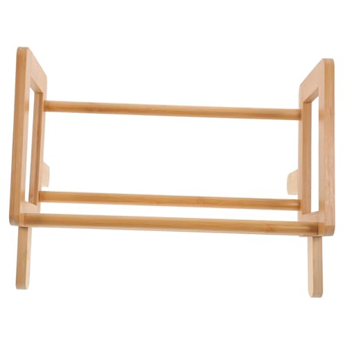 GLEAVI Bücherregal Schreibtisch Organizer aus Stabiler Bücherständer für Bücher und Zeitschriften Aufbewahrungssystem für Home Office von GLEAVI