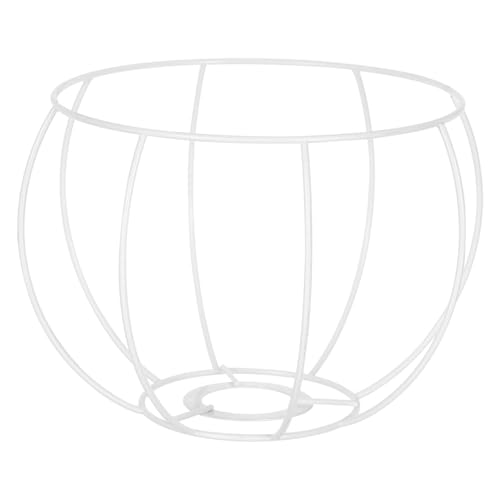 GLEAVI DIY Lampenschirmrahmen Tischlampenschirmrahmen Drahtlampenschirmrahmen Drahtlampenschirmrahmen Lampenkäfig DIY Rahmen Hängelampenrahmen Lampenschirmkäfigrahmen von GLEAVI