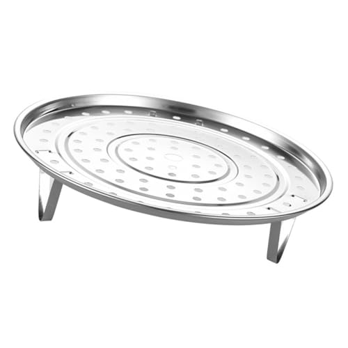 GLEAVI Dampfgarer Rack Wiederverwendbares Dampfgestell für Fisch Gemüse und Dumplings Dampfkorb Zubehör für Haushaltsküche GLEAVI Dampfgarer Rack Wiederverwendbares Dampfgestell für Fisch Gemüse und Dumplings Dampfkorb Zubehör für Haushaltsküche von GLEAVI
