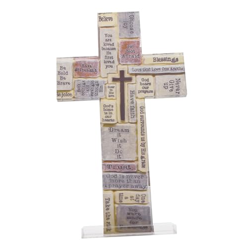 GLEAVI Motivational Acrylic Cross Decor Inspirational Tabletop Ornament Für Büro Zuhause Mit Slogan Klare Ausdrucksweise Langlebiges Material Kompaktes Design GLEAVI Motivational Acrylic Cross Decor Inspirational Tabletop Ornament Für Büro Zuhause Mit Slogan Klare Ausdrucksweise Langlebiges Material Kompaktes Design von GLEAVI