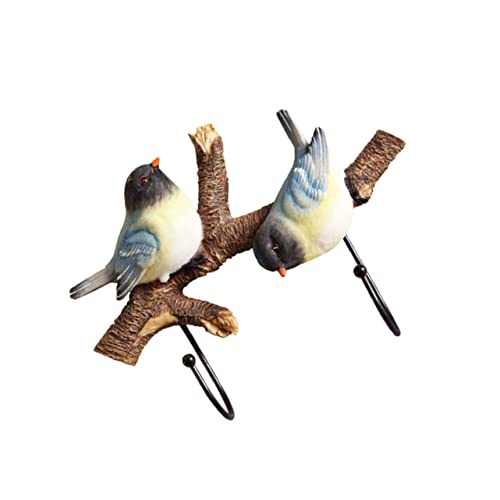 GLEAVI Dekorativer Resin Wandhaken Vogel Design Fach Garderobenhaken für Jacken Hüte Schlüssel Platzsparend Stilvoller Aufhänger für Eingangsbereich und GLEAVI Dekorativer Resin Wandhaken Vogel Design Fach Garderobenhaken für Jacken Hüte Schlüssel Platzsparend Stilvoller Aufhänger für Eingangsbereich und von GLEAVI