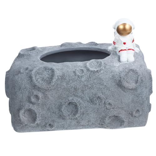 GLEAVI Dekorativer Taschentuchspender aus Resin für Schreibtisch Astronauten Design für Wohnzimmer und Büro Passend für Taschentuchgrößen Wasser und Schmutzabweisend GLEAVI Dekorativer Taschentuchspender aus Resin für Schreibtisch Astronauten Design für Wohnzimmer und Büro Passend für Taschentuchgrößen Wasser und Schmutzabweisend von GLEAVI