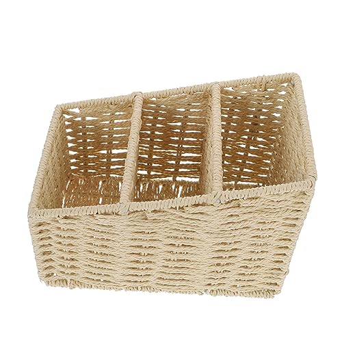 GLEAVI Desktop Aufbewahrungsbox mit Fächern Vielseitiger Organizer für Obst und Haushaltsgegenstände Natürliche Farbtöne Dekoratives Praktische Tischablage für Zuhause und Büro GLEAVI Desktop Aufbewahrungsbox mit Fächern Vielseitiger Organizer für Obst und Haushaltsgegenstände Natürliche Farbtöne Dekoratives Praktische Tischablage für Zuhause und Büro von GLEAVI
