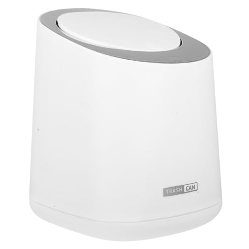 GLEAVI Desktop Mülleimer mit Deckel Mini Abfallbehälter für Bad Büro Wohnzimmer Tragbarer Abfalleimer Eleganter Aufbewahrungskorb Schlichtes Design GLEAVI Desktop Mülleimer mit Deckel Mini Abfallbehälter für Bad Büro Wohnzimmer Tragbarer Abfalleimer Eleganter Aufbewahrungskorb Schlichtes Design von GLEAVI