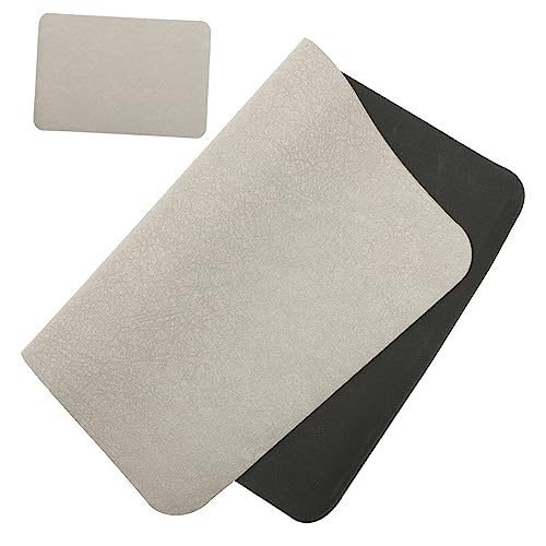 GLEAVI Kieselgur Badematte Wasserabsorbierend rutschfest Schnell Trocknend Badezimmer Fußmatte Design für Zuhause von GLEAVI