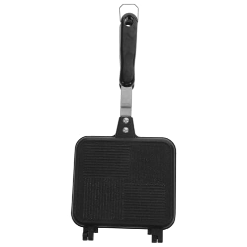 GLEAVI Doppelseitige Sandwichpfanne aus Lebensmittelechter Antihaftbeschichteter Bratpfanne Abnehmbare Sandwichbackform für Toast Spiegeleier Multifunktional für Küche und Camping von GLEAVI