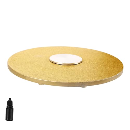 GLEAVI Drehbare Tischplatte aus Gehärtetem Robuste Aluminium Basis für Esstische Restaurants und Küchen Praktischer Lazy Susan mit Glattem Drehlager GLEAVI Drehbare Tischplatte aus Gehärtetem Robuste Aluminium Basis für Esstische Restaurants und Küchen Praktischer Lazy Susan mit Glattem Drehlager von GLEAVI
