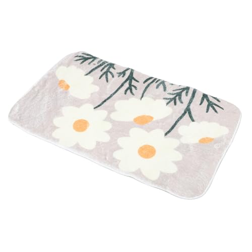 GLEAVI Duschmatte Badematten Für Badezimmer Dekorativer Badezimmerteppich Super Saugfähig Blumen Badematte Badewannenmatte rutschfest Für Die Wanne GLEAVI Duschmatte Badematten Für Badezimmer Dekorativer Badezimmerteppich Super Saugfähig Blumen Badematte Badewannenmatte rutschfest Für Die Wanne von GLEAVI