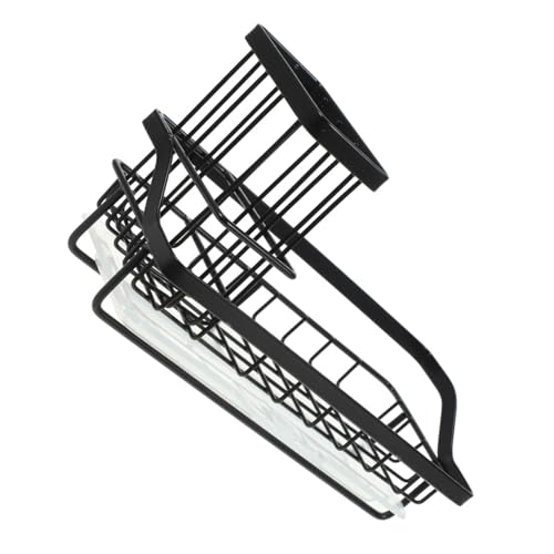 GLEAVI Edelstahl Küchen Spüle Organizer Schwammhalter mit Abtropffunktion Geschirrtuchhalter Platzsparendes Ablagegestell für Waschbecken für Küche und Bad Langlebig und Einfach zu von GLEAVI