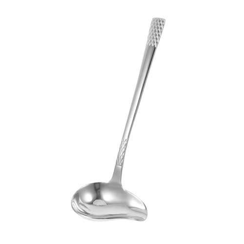 GLEAVI Edelstahllöffel Mini Schöpfkelle Schöpfkellen Zum Servieren Soßenkelle Zum Servieren Ramen Suppenlöffel Suppenkelle Pizzasaucenkelle Kleine Soßenkelle Soßenlöffel 304 von GLEAVI