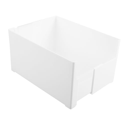 GLEAVI Einziehbare Erweiterbare Aufbewahrungsbox aus Robustem Kunststoff Platzsparender Rechteckiger Organizer für Küche Büro Kleiderschrank Vielseitig Leicht zu Reinigen Anpassbar an von GLEAVI