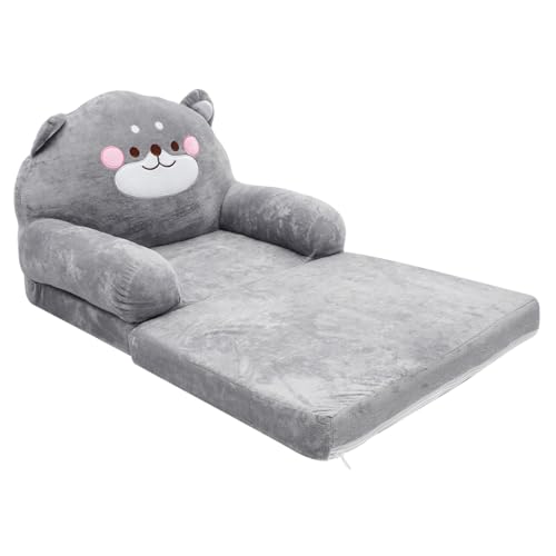 GLEAVI Faltbares Junge Mädchen-Sofa Für Jungen Und Mädchen Süßes Cartoon-Design Plüschmaterial Vielseitig Einsetzbar Im Wohnzimmer Schlafzimmer Und Kindergarten Kinderstuhl Für GLEAVI Faltbares Junge Mädchen-Sofa Für Jungen Und Mädchen Süßes Cartoon-Design Plüschmaterial Vielseitig Einsetzbar Im Wohnzimmer Schlafzimmer Und Kindergarten Kinderstuhl Für von GLEAVI