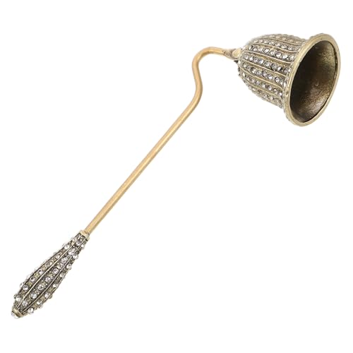 GLEAVI Eleganter Europäischer Kerzenlöscher Retro Stil Handlicher Dochtschneider Sicherer Dochtlöscher für Aromatherapiekerzen Rauchfrei Langlebiges Design Vintage Dekoration GLEAVI Eleganter Europäischer Kerzenlöscher Retro Stil Handlicher Dochtschneider Sicherer Dochtlöscher für Aromatherapiekerzen Rauchfrei Langlebiges Design Vintage Dekoration von GLEAVI