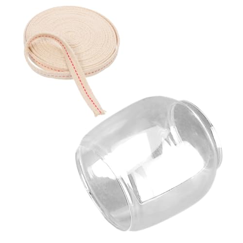 GLEAVI Ersatzglas Lampenschirm für Öllampe aus Robustem Glas mit Baumwoll docht Praktischer Kerosinlampen schornstein Winddichtes Design Langlebig und Installieren für Nostalgische GLEAVI Ersatzglas Lampenschirm für Öllampe aus Robustem Glas mit Baumwoll docht Praktischer Kerosinlampen schornstein Winddichtes Design Langlebig und Installieren für Nostalgische von GLEAVI