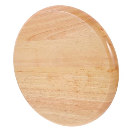 GLEAVI Ersatzsitz für Runde aus Gummibaumholz Sitzteil für Barhocker Langlebige Holzoberfläche zu Montieren für Esszimmer von GLEAVI