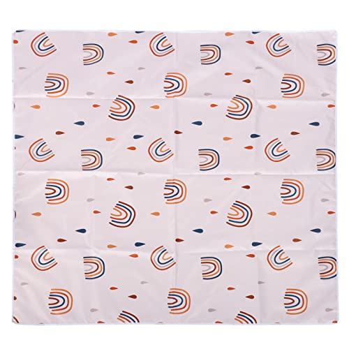 GLEAVI Esszimmerstuhlmatte Weiche Spielmatte Kinderteppiche Kinderspielmatte Spielhausmatte Cartoon Spielzeltteppich Spielhauskissen Babyzimmerteppich Kinderspielzeltteppich von GLEAVI
