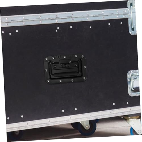 GLEAVI Federbelasteter Versenkter Griff mit Gepolstertem Griff Robuster Kistengriff für Flightcases Schrankschubladen Lautsprecherboxen Einfache Zeitsparende Montage von GLEAVI