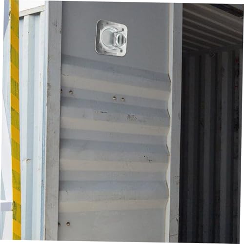 GLEAVI Galvanisierte Verzinkte D ring Zuggriff Edelstahl Eingelassener Boden hebel mit Hoher Tragkraft für Lkw Containergüter Befestigung von GLEAVI
