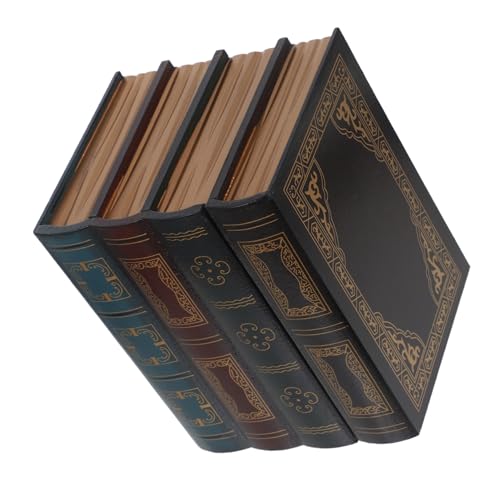 GLEAVI Gefälschtes Buchdekor Bücher Zur Dekoration Kleine Dekorative Bücher Versteckte Buchaufbewahrung Buchaufbewahrungsbehälter Dekorative Buchsimulation Gefälschtes Buch von GLEAVI
