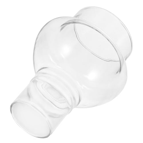 GLEAVI Glas Kerzenabdeckung Transparent Winddichtes Design Für Teelichter Vintage Kerzenhalter Aus Klarem Glas Dekorativer Lampenschirm Für Hochzeiten Und Heimdekoration von GLEAVI