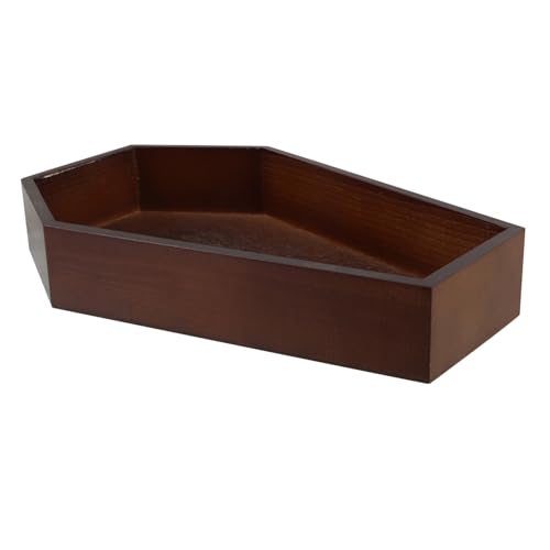 GLEAVI Gothic Holz Sargtablett Dekoratives Serviertablett Coffin Tray für Süßigkeiten Schlüssel Münzen Halloween Party Dekoration Multifunktionales Aufbewahrungsbrett GLEAVI Gothic Holz Sargtablett Dekoratives Serviertablett Coffin Tray für Süßigkeiten Schlüssel Münzen Halloween Party Dekoration Multifunktionales Aufbewahrungsbrett von GLEAVI