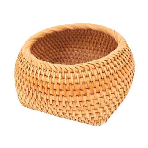 GLEAVI Große Handgefertigte Rattan aufbewahrungsbox Atmungsaktiv Leicht Multifunktional für Tee set Snacks Schmuck Haushaltskorb Elegant Natürliche Flechtoptik GLEAVI Große Handgefertigte Rattan aufbewahrungsbox Atmungsaktiv Leicht Multifunktional für Tee set Snacks Schmuck Haushaltskorb Elegant Natürliche Flechtoptik von GLEAVI