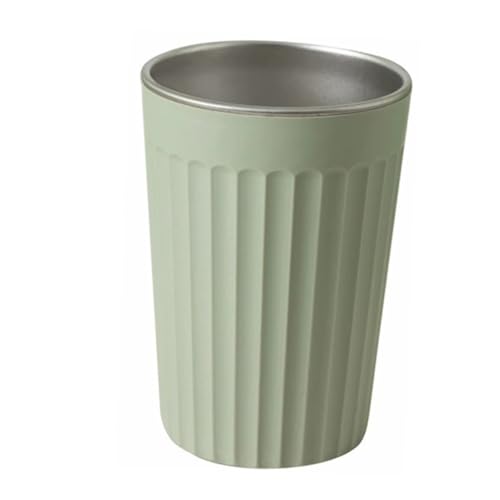 GLEAVI Grüner Mundspülbecher Rutschfester Multifunktionaler Becher für Badezimmer Gäste Tee und Kaffee Design für Zuhause und Büro GLEAVI Grüner Mundspülbecher Rutschfester Multifunktionaler Becher für Badezimmer Gäste Tee und Kaffee Design für Zuhause und Büro von GLEAVI