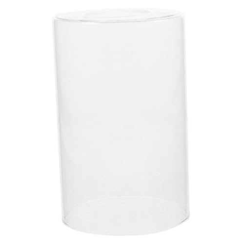 GLEAVI Hängelampe Lampenschirm Ersatz Transparent Zylinder Lampenschirm für Pendelleuchten und Langlebig Einfache Installation Design für Dekorative Effekte von GLEAVI