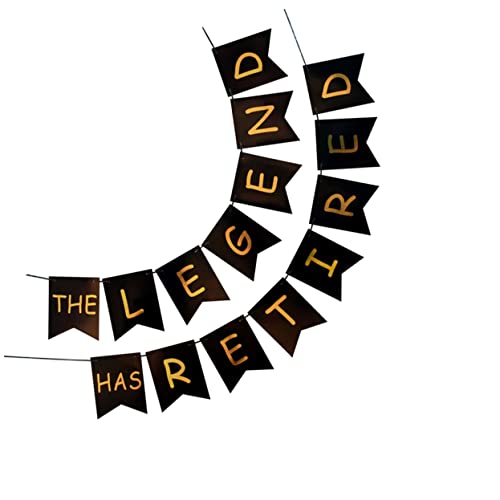 GLEAVI Hängendes Banner Set für Ruhestand Glitzernde Fotobanner und Wimpel für Abschiedsfeiern Kreative Gestaltung für Bedeutungsvolle Erinnerungen GLEAVI Hängendes Banner Set für Ruhestand Glitzernde Fotobanner und Wimpel für Abschiedsfeiern Kreative Gestaltung für Bedeutungsvolle Erinnerungen von GLEAVI