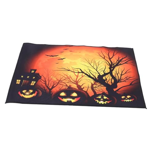 GLEAVI Halloween Fußmatte rutschfeste Türmatte Waschbar für Eingangsbereich und Badezimmer mit Komfortablem Absorbierendem Material und Rutschfester Rückseite GLEAVI Halloween Fußmatte rutschfeste Türmatte Waschbar für Eingangsbereich und Badezimmer mit Komfortablem Absorbierendem Material und Rutschfester Rückseite von GLEAVI