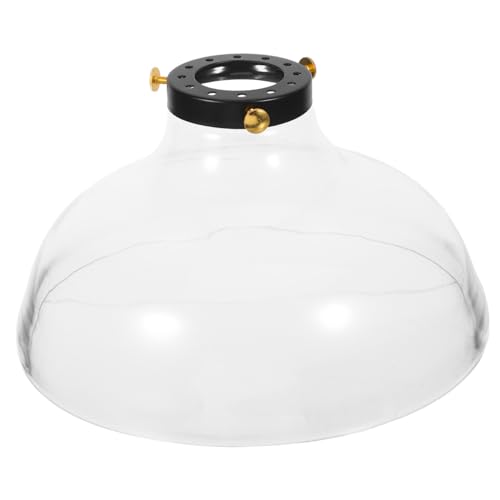 GLEAVI Hitzebeständiger Borosilikat-glasschirm Ersatz Handgeblasener Trichterlampenschirm Transparent Gelblich-resistent Robust für Pendelleuchten Kronleuchter und Wandleuchten Klarer GLEAVI Hitzebeständiger Borosilikat-glasschirm Ersatz Handgeblasener Trichterlampenschirm Transparent Gelblich-resistent Robust für Pendelleuchten Kronleuchter und Wandleuchten Klarer von GLEAVI