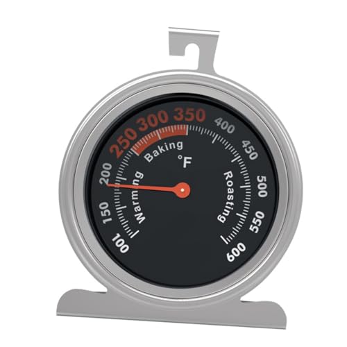 GLEAVI Hochpräzises Ofenthermometer aus Multifunktionales Küchenthermometer mit Großem für Bbq Backofen und Grill Temperaturmessung für Sicheres und Schmackhaftes Kochen GLEAVI Hochpräzises Ofenthermometer aus Multifunktionales Küchenthermometer mit Großem für Bbq Backofen und Grill Temperaturmessung für Sicheres und Schmackhaftes Kochen von GLEAVI