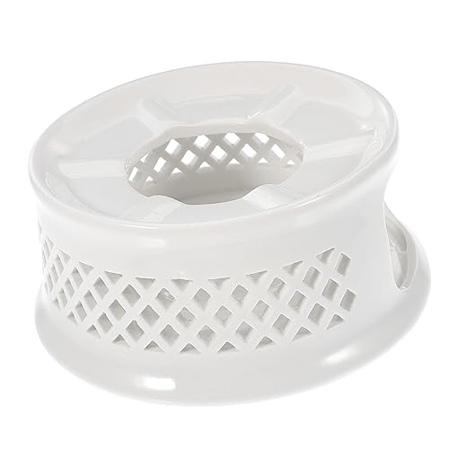 GLEAVI Hollow Style Teewärmer aus Keramik Eleganter Teelichthalter für Teekannen zur Teeerwärmung Dekorativer für Zuhause von GLEAVI