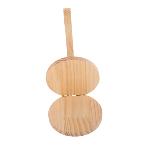 GLEAVI Holz Dumpling Presse Manuelle Teigblätter Presse für Dumpling Hüllen Ergonomisches Design für Zuhause und Restaurants Vielseitig Einsetzbar von GLEAVI