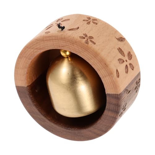 GLEAVI Holz Magnetische Türklingel im Japanischen Einfache Installation Dekoration für Eingänge Langlebige und Holzmaterialien Einzugsgeschenk für Neue Zuhause von GLEAVI