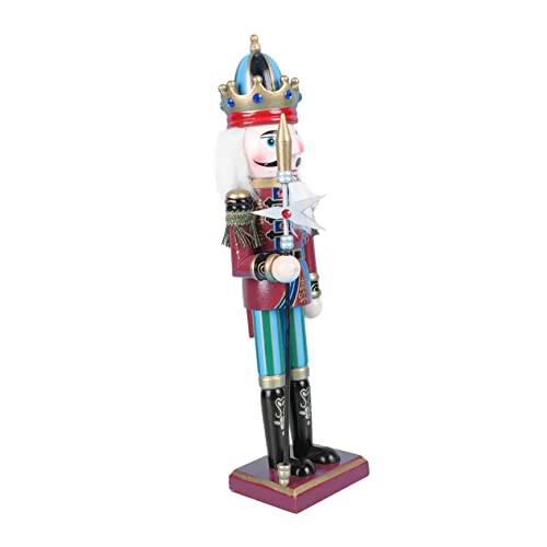 GLEAVI Holz Soldat Figur Weihnachtsdekoration Festliche Puppenverzierung für Tisch und Regal Klassisches Design für Weihnachtsfeier GLEAVI Holz Soldat Figur Weihnachtsdekoration Festliche Puppenverzierung für Tisch und Regal Klassisches Design für Weihnachtsfeier von GLEAVI