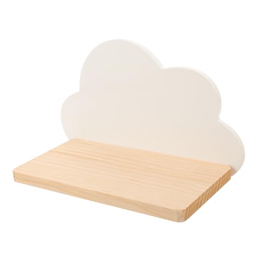 GLEAVI Holz Wandregal Schwebend Rustfreies Stabiles Badezimmer und Küchenwandregal Einfach zu Reinigen Montieren Platzsparendes Offenes Regal für Toilettenartikel und Gewürze Weiß GLEAVI Holz Wandregal Schwebend Rustfreies Stabiles Badezimmer und Küchenwandregal Einfach zu Reinigen Montieren Platzsparendes Offenes Regal für Toilettenartikel und Gewürze Weiß von GLEAVI