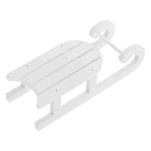 GLEAVI Holz Weihnachtsschlitten Dekoration Exquisiter Schlittenschmuck Für Heimdekor Festival-dekorationsornament Für Tischdekoration von GLEAVI