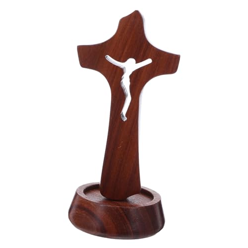 GLEAVI Holzkreuz Für DIY-projekte Kleines Religiöses Holzkreuz Zum Basteln Rustikales Tischkruzifix Aus Holz Als Mittelstück Für Feiertage Oder Erstkommunion GLEAVI Holzkreuz Für DIY-projekte Kleines Religiöses Holzkreuz Zum Basteln Rustikales Tischkruzifix Aus Holz Als Mittelstück Für Feiertage Oder Erstkommunion von GLEAVI