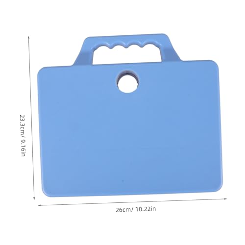 GLEAVI Infusionsständer Ablageplatte aus Robustem Abs Rutschfest und Stoßfest Große Tropfschale mit Komfortablem Griff Kompatibel für Medizinische Aufbewahrung und Zubehör Blau von GLEAVI