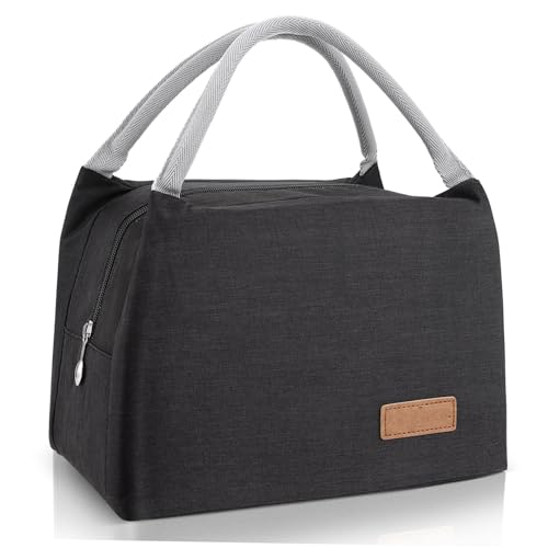 GLEAVI Isolierte Lunch Tasche Wiederverwendbare Kühltasche für Arbeit Picknick und Reisen aus Oxford mit Aluminiumfolie Leicht zu Tragen und Einfach zu Reinigen GLEAVI Isolierte Lunch Tasche Wiederverwendbare Kühltasche für Arbeit Picknick und Reisen aus Oxford mit Aluminiumfolie Leicht zu Tragen und Einfach zu Reinigen von GLEAVI
