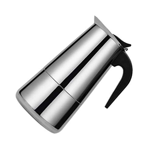 GLEAVI Kaffeekanne für Espressomaschine für Induktionsherde und Offenes Feuer für Cappuccino Latte und Sicherer Griff GLEAVI Kaffeekanne für Espressomaschine für Induktionsherde und Offenes Feuer für Cappuccino Latte und Sicherer Griff von GLEAVI