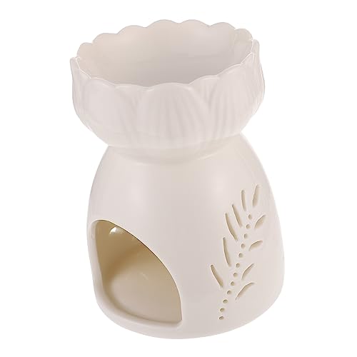 GLEAVI Keramik Aroma Teelicht Ölbrenner mit Dekorativem Hohlmuster Ätherischer Öl Diffuser für Zuhause und Büro Stilvoller Aromatherapie Duftlampenhalter ohne Kerze Eleganter Duftofen GLEAVI Keramik Aroma Teelicht Ölbrenner mit Dekorativem Hohlmuster Ätherischer Öl Diffuser für Zuhause und Büro Stilvoller Aromatherapie Duftlampenhalter ohne Kerze Eleganter Duftofen von GLEAVI