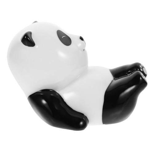 GLEAVI Keramik Panda Räucherstäbchenhalter mit Kreativem Design Multifunktionaler Desktop Ornament Eleganter Tisch Räuchergefäß Langlebige Keramik Aromatherapie für Zuhause und Büro von GLEAVI
