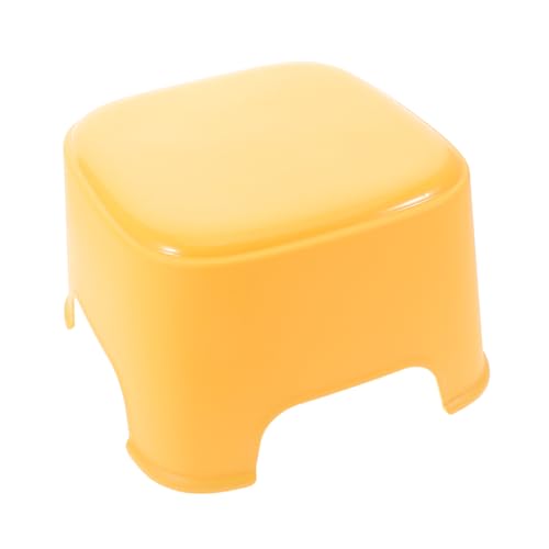 GLEAVI Kinderhocker Kid Step Stool Kindertritthocker für das Badezimmer Ausbildung einstufiger Hocker kleine Tritthocker Kinderstuhl Kleiner Hocker fürs Badezimmer Stiefstuhl Plastik Gelb GLEAVI Kinderhocker Kid Step Stool Kindertritthocker für das Badezimmer Ausbildung einstufiger Hocker kleine Tritthocker Kinderstuhl Kleiner Hocker fürs Badezimmer Stiefstuhl Plastik Gelb von GLEAVI