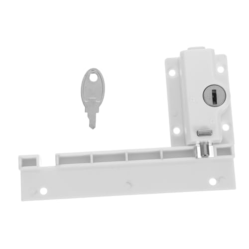 GLEAVI Kindersicheres Fenster Weiß Flexibler Schiebefenster-sicherheitsverschluss für Terrassen Balkontüren Kompatibel Robuste Befestigung für Wohnung und Hotel von GLEAVI